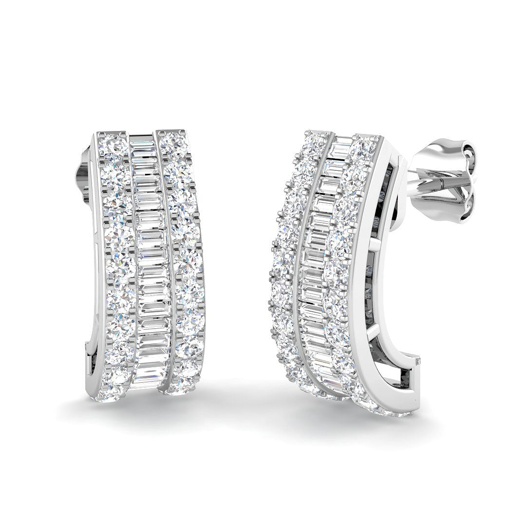 SE4288 — Earrings - 18k White Gold