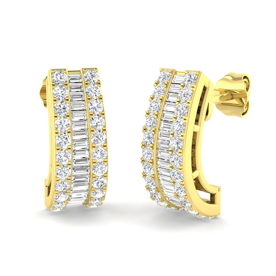 SE4288 — Earrings - 9k Yellow Gold