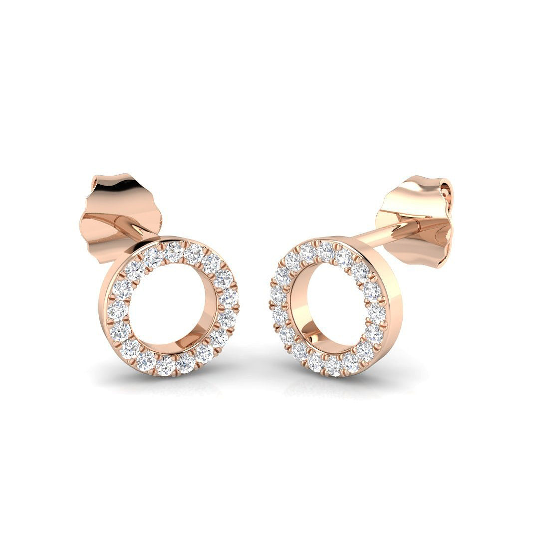 SE4292 — Earrings - 9k Rose Gold