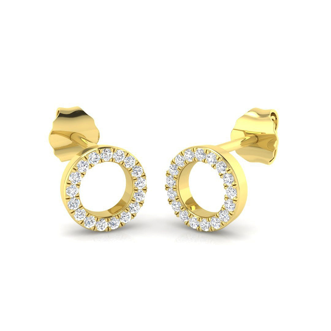 SE4292 — Earrings - 9k Yellow Gold