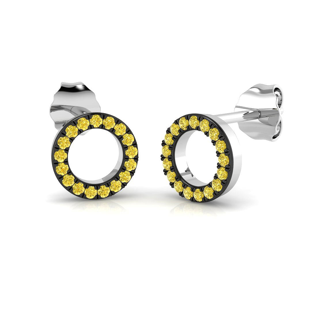 SE4292 — Earrings - 9k White Gold