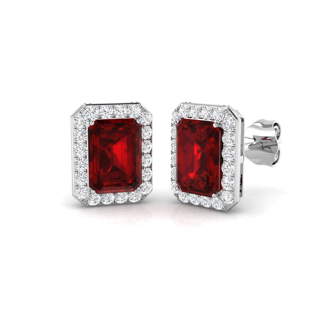 SE4321 — Earrings - 9k White Gold