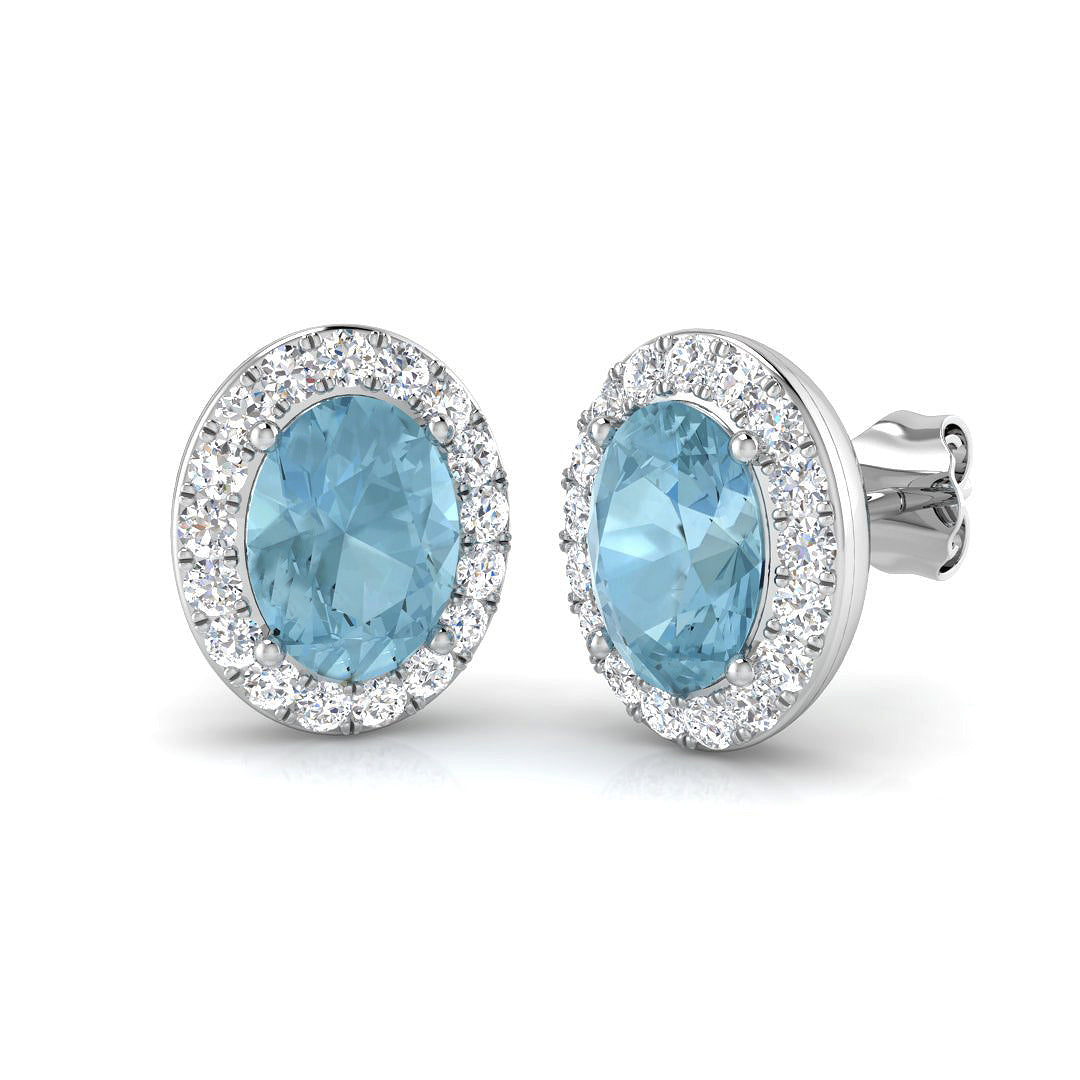 SE4342A — Earrings - 9k White Gold