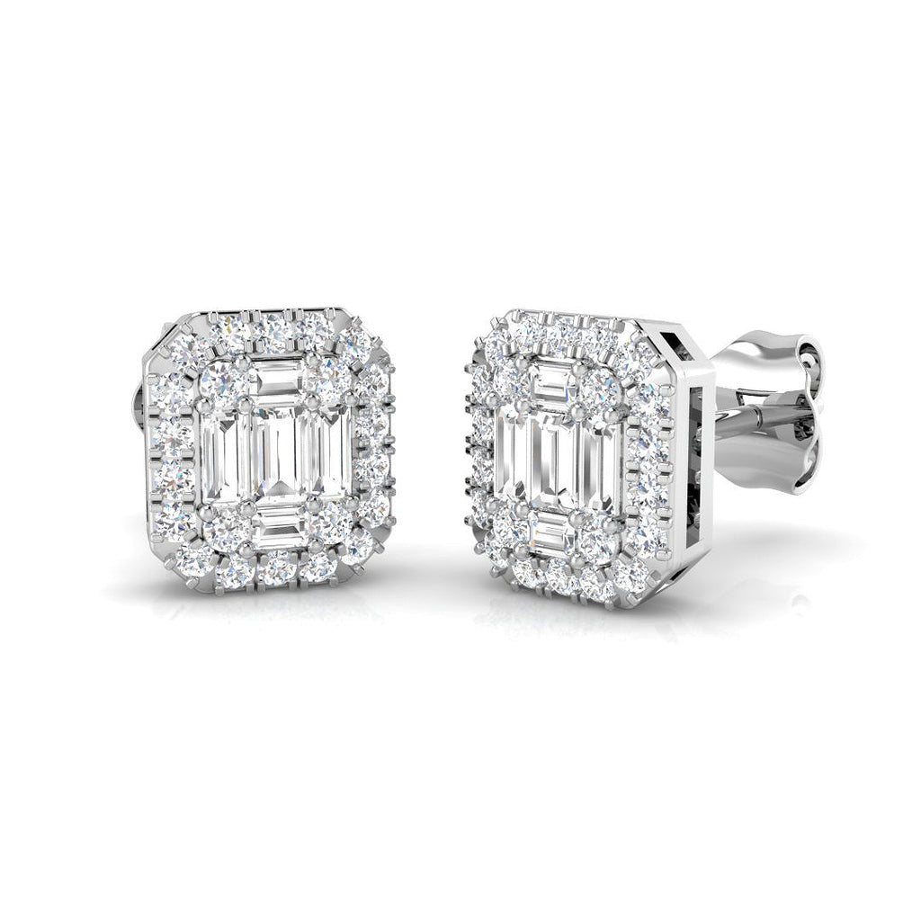SE4346 — Earrings - 9k White Gold