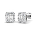 SE4346 — Earrings - 9k White Gold