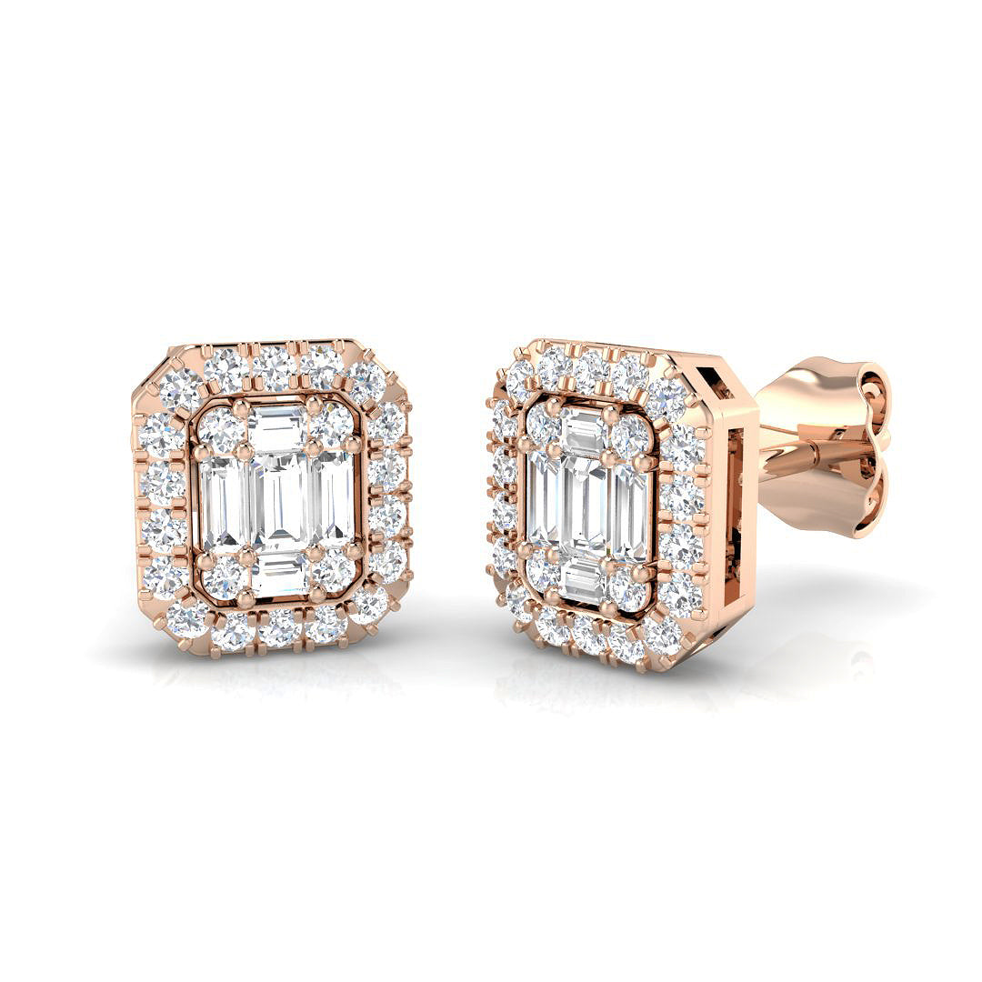 SE4346 — Earrings - 9k Rose Gold