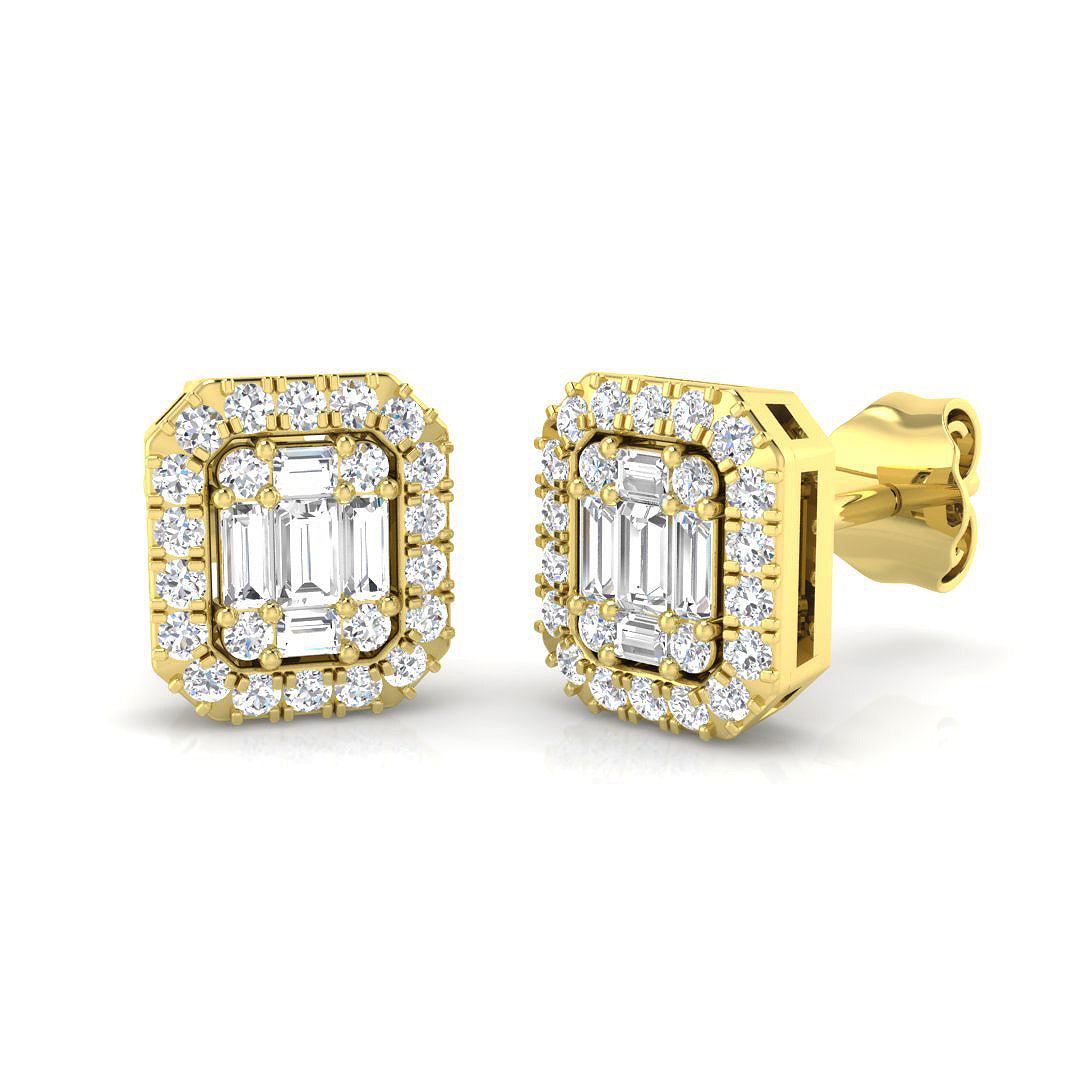 SE4346 — Earrings - 9k Yellow Gold