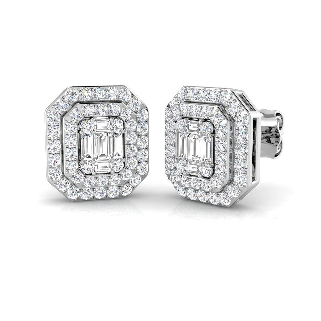 SE4350 — Earrings - 9k White Gold