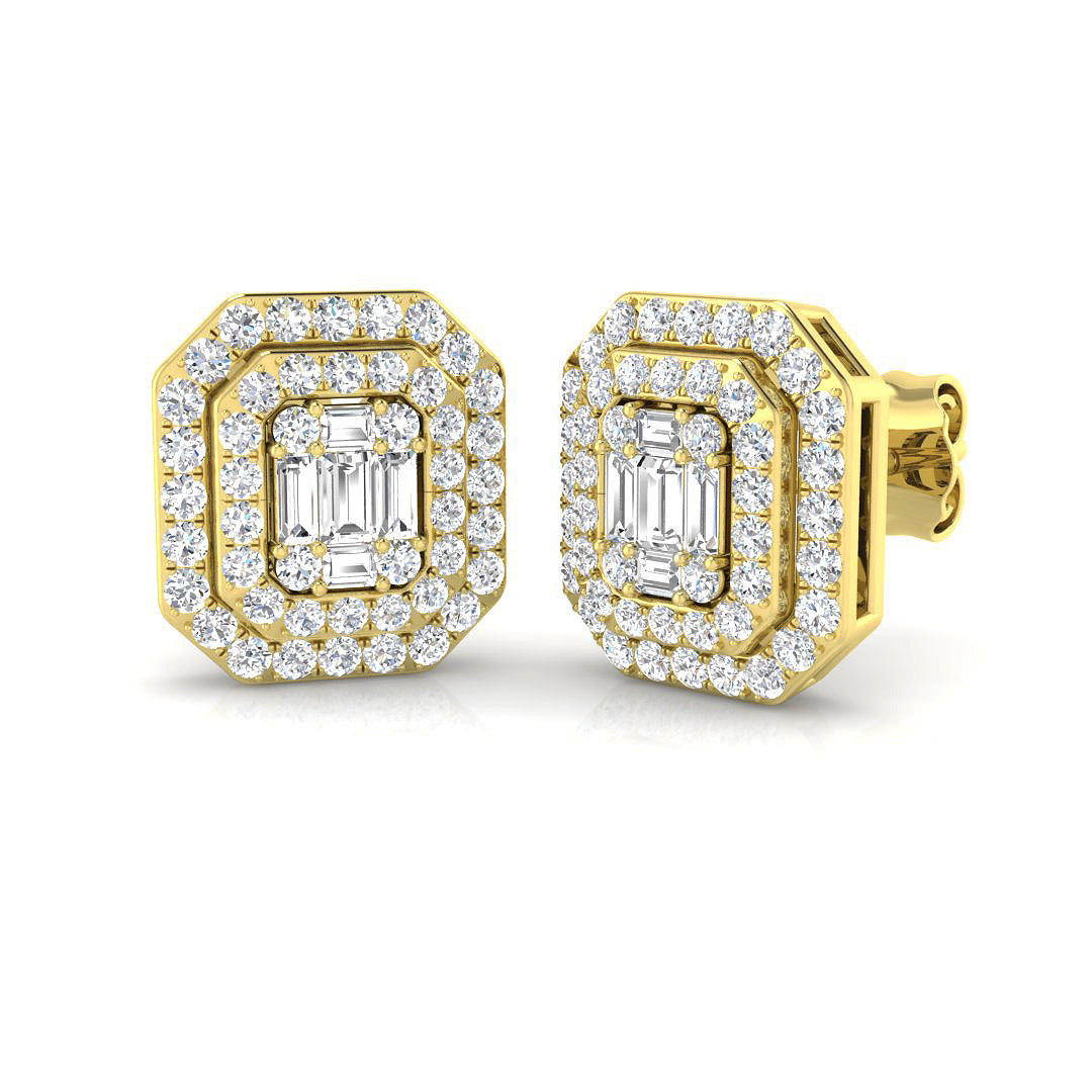 SE4350 — Earrings - 9k Yellow Gold