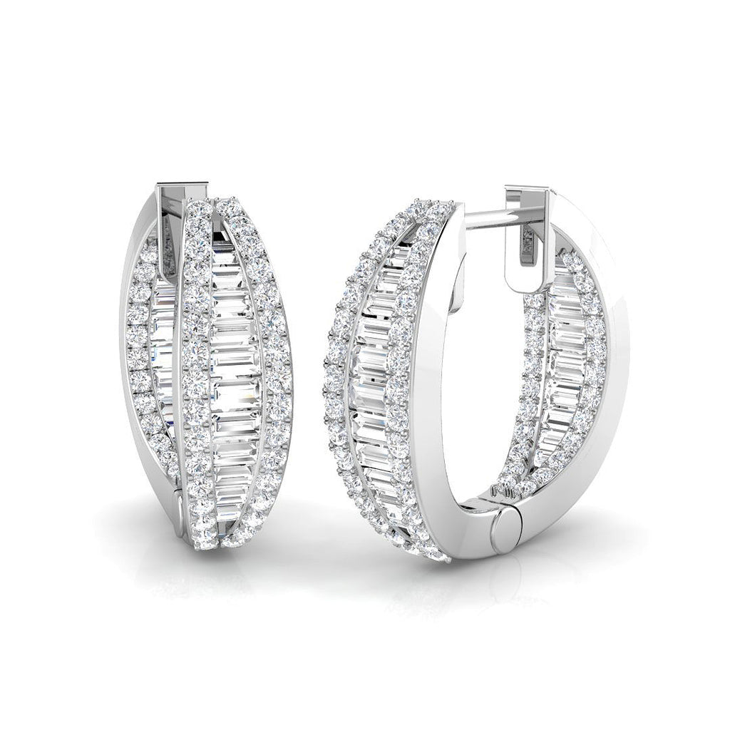 SE4369 — Earrings - 9k White Gold