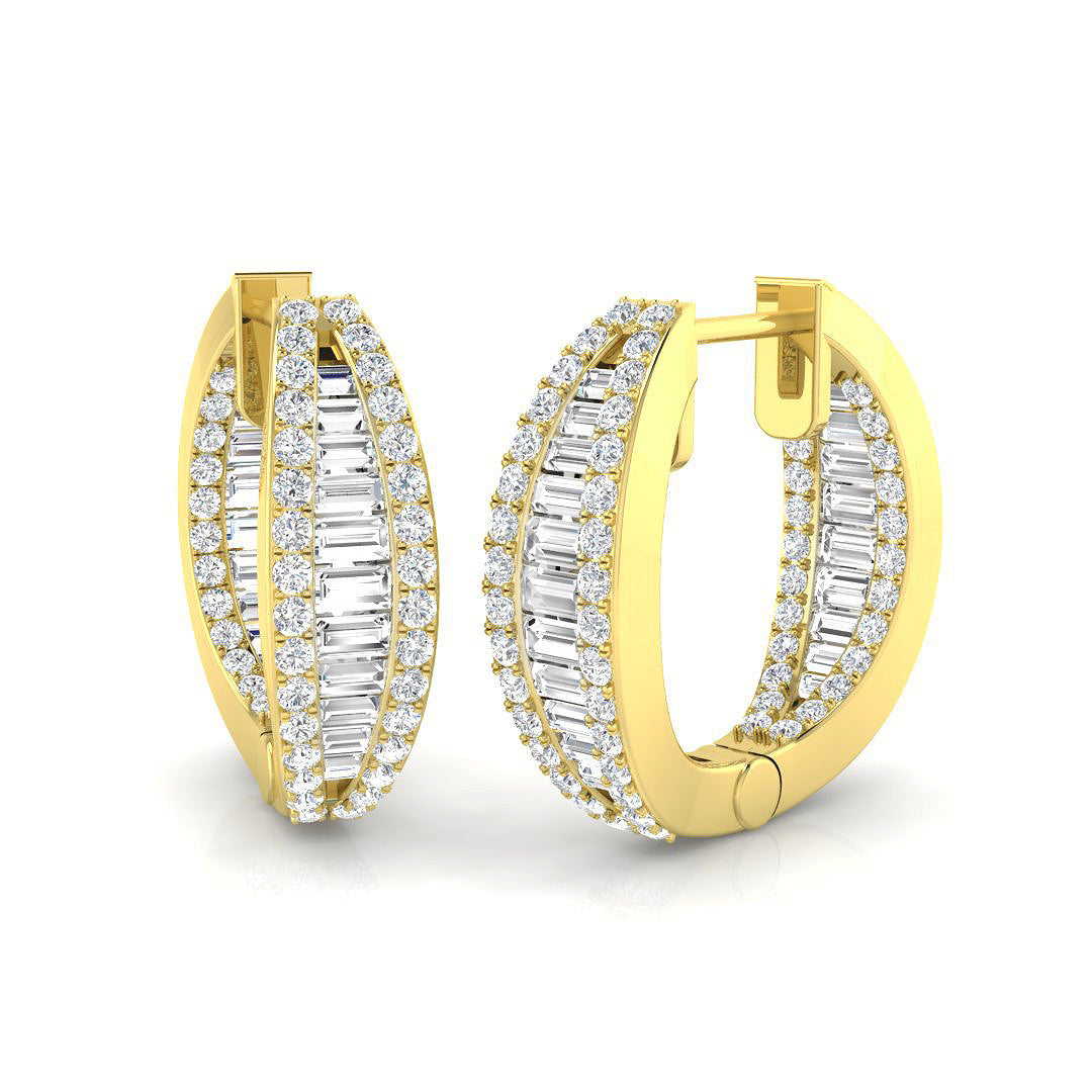 SE4369 — Earrings - 9k Yellow Gold