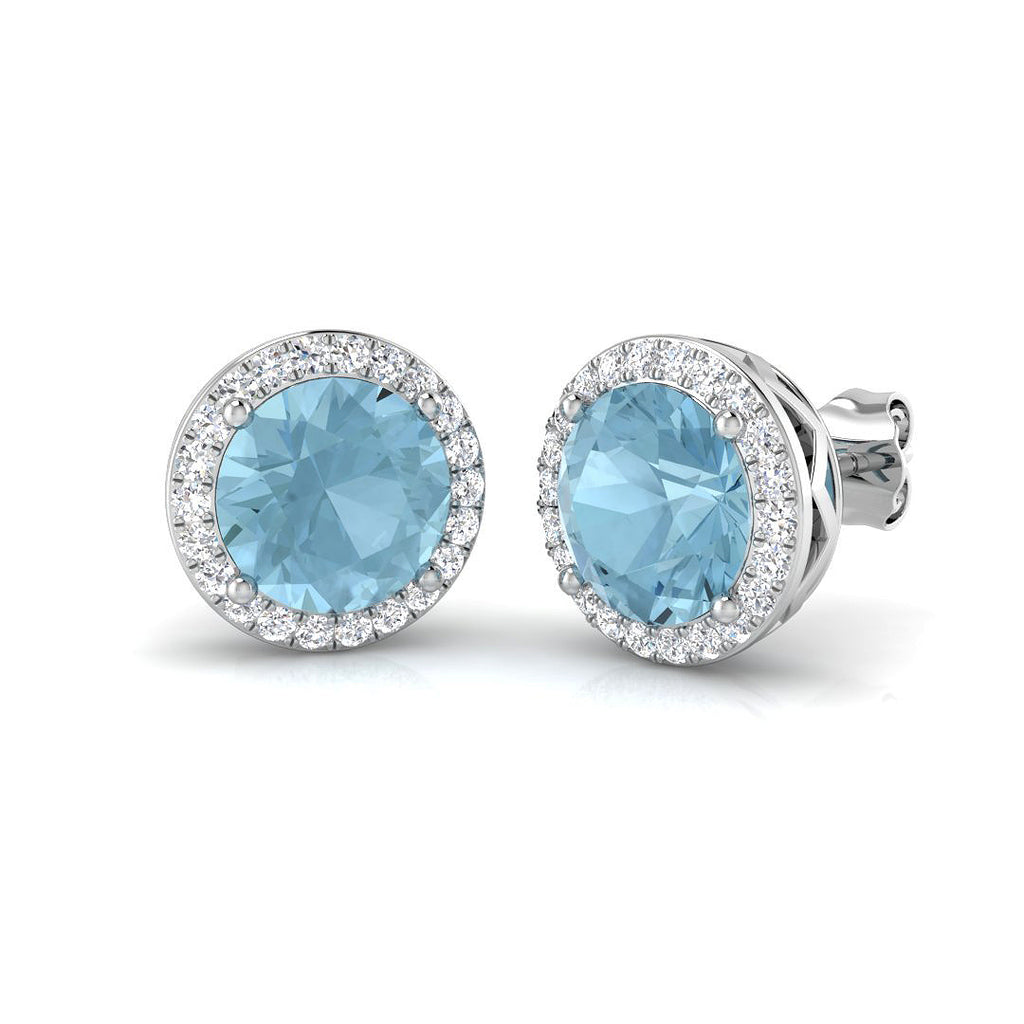 SE4383 — Earrings - 9k White Gold