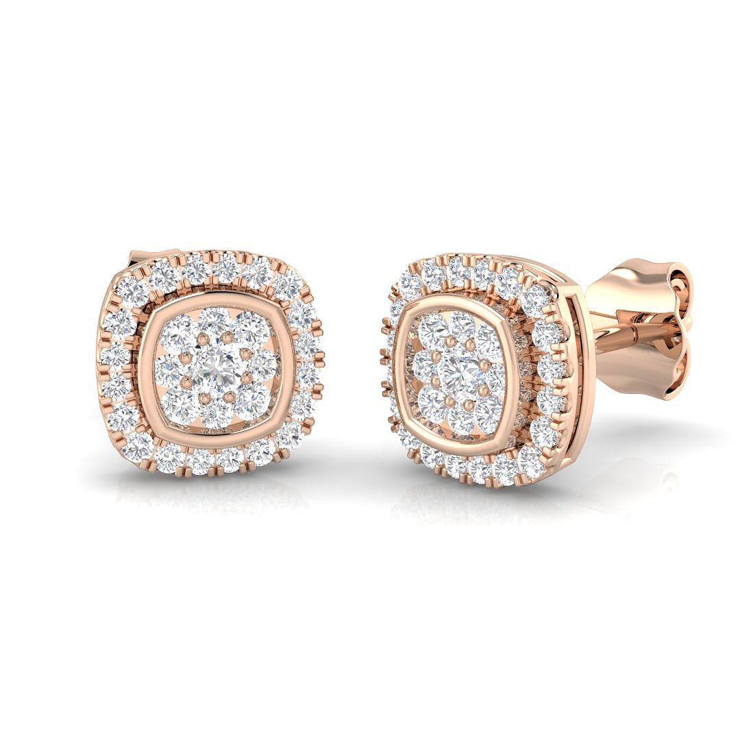 SE4523 — Earrings - 9k Rose Gold