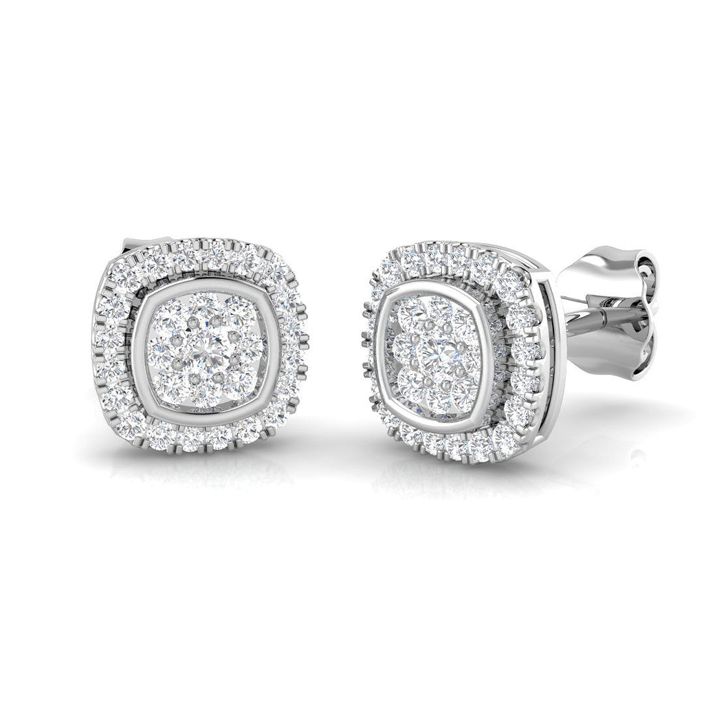 SE4523 — Earrings - 9k White Gold