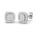 SE4523 — Earrings - 9k White Gold