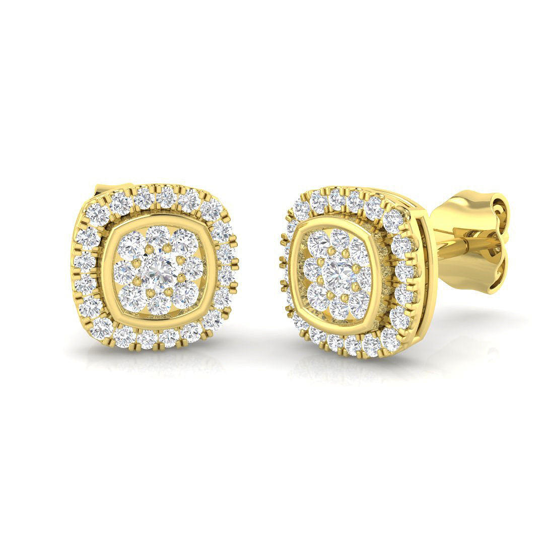 SE4523 — Earrings - 9k Yellow Gold