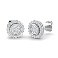SE4524 — Earrings - 9k White Gold
