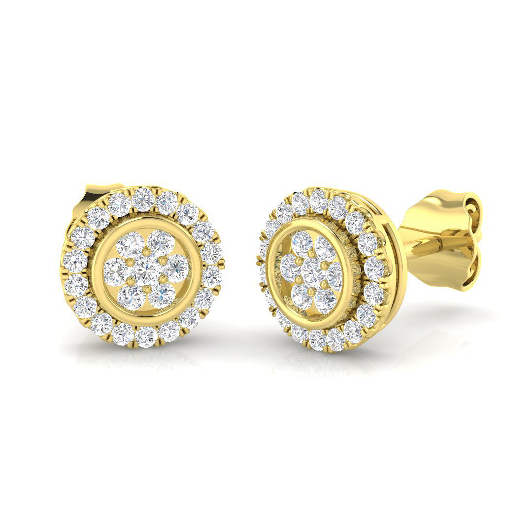 SE4524 — Earrings - 9k Yellow Gold