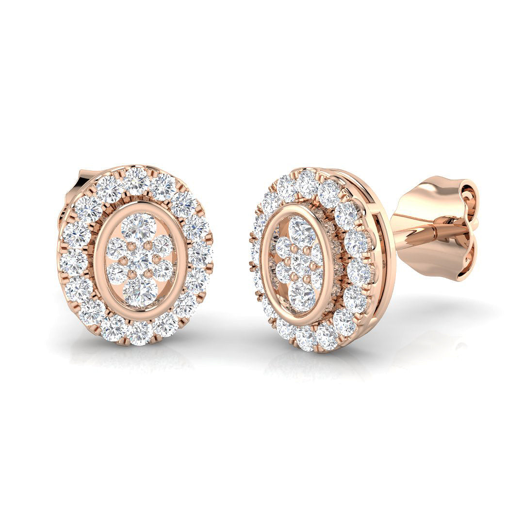 SE4525 — Earrings - 9k Rose Gold