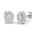 SE4525 — Earrings - 9k White Gold