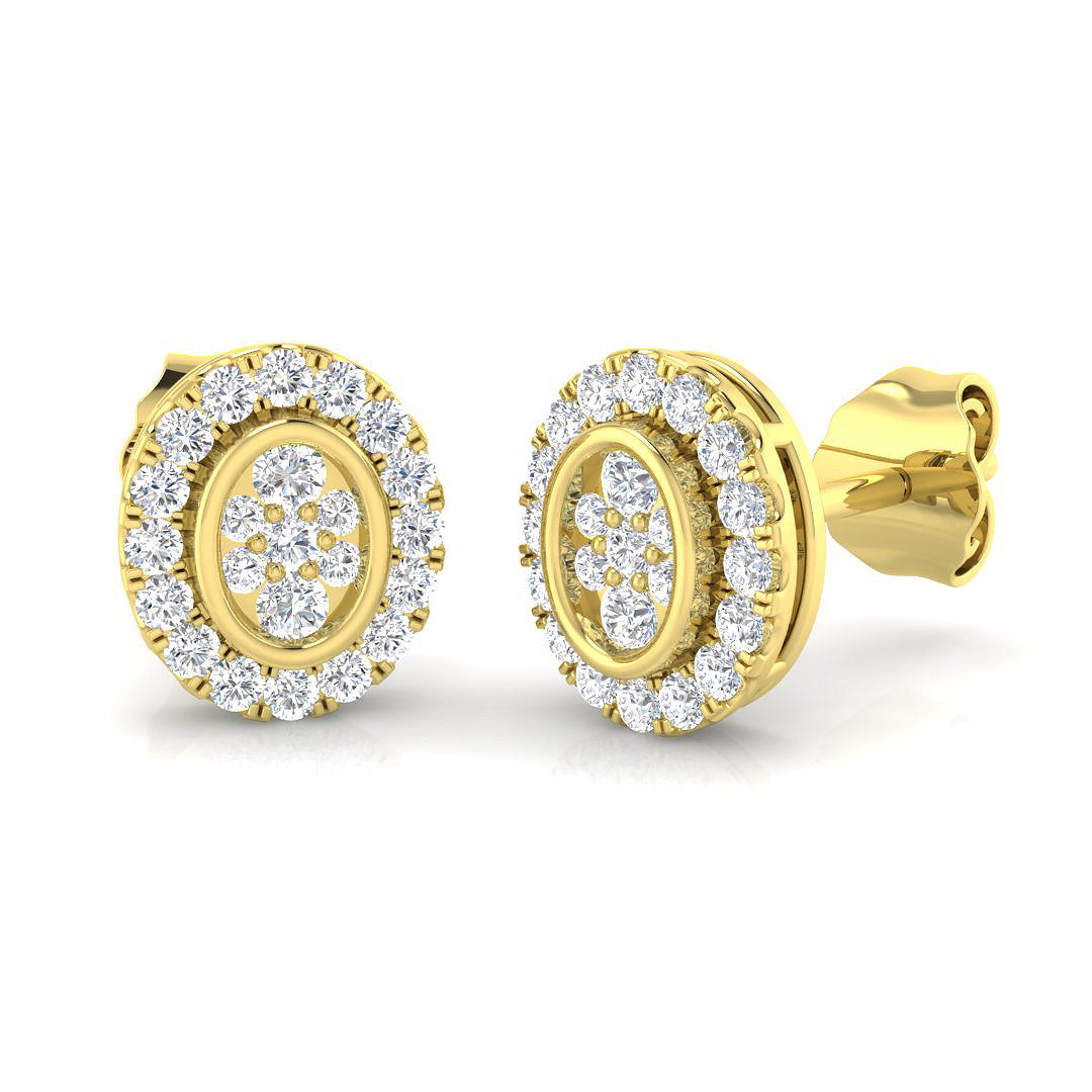 SE4525 — Earrings - 9k Yellow Gold
