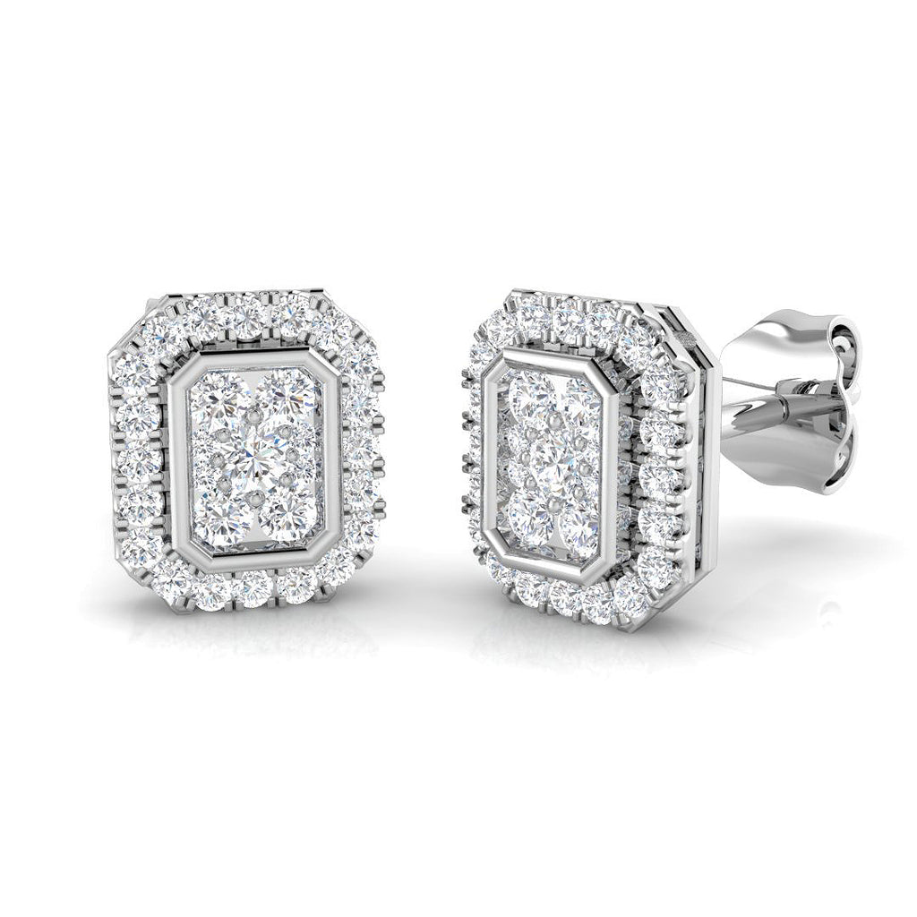 SE4526 — Earrings - 9k White Gold