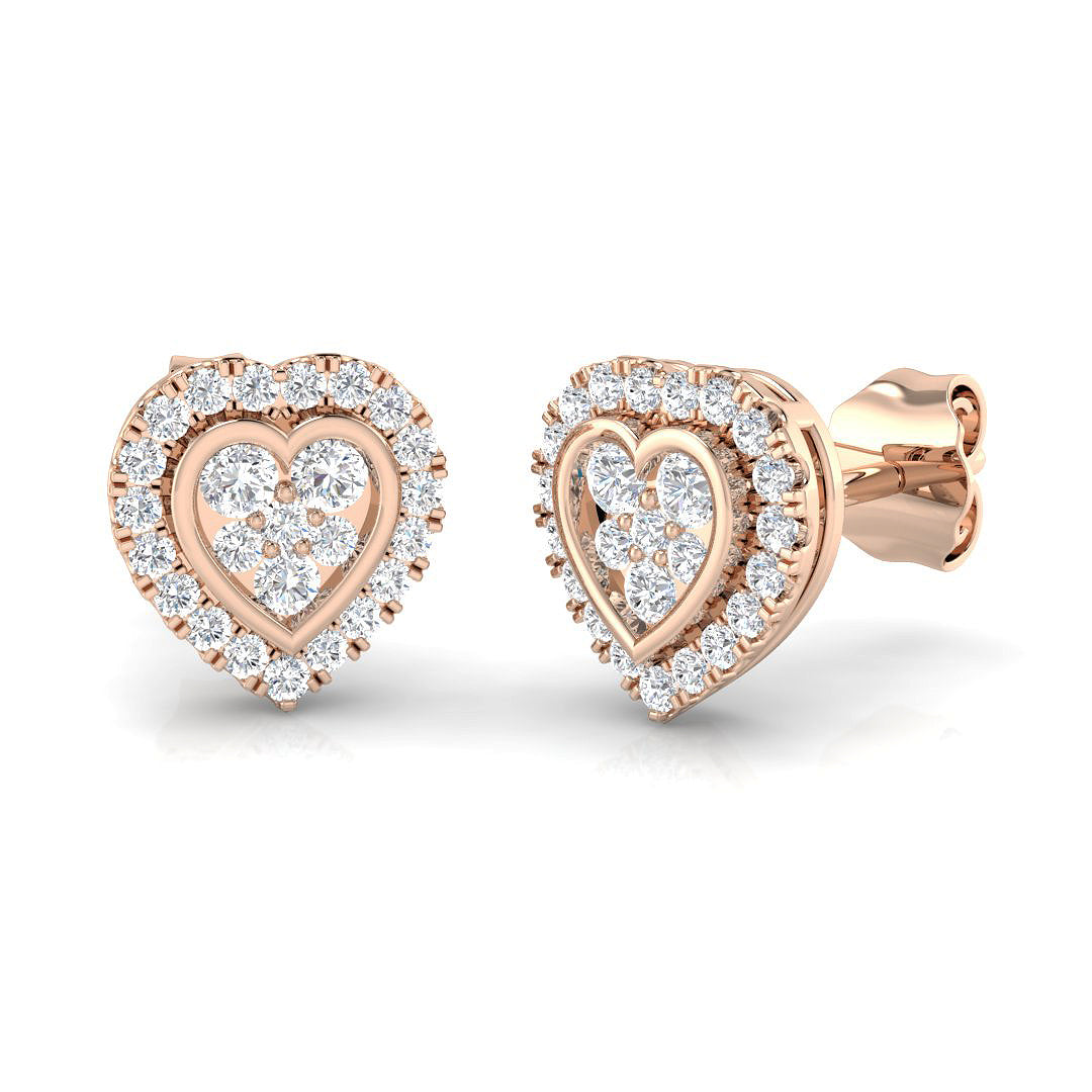 SE4527 — Earrings - 9k Rose Gold