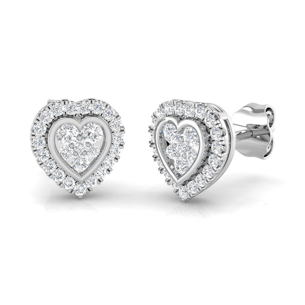 SE4527 — Earrings - 9k White Gold