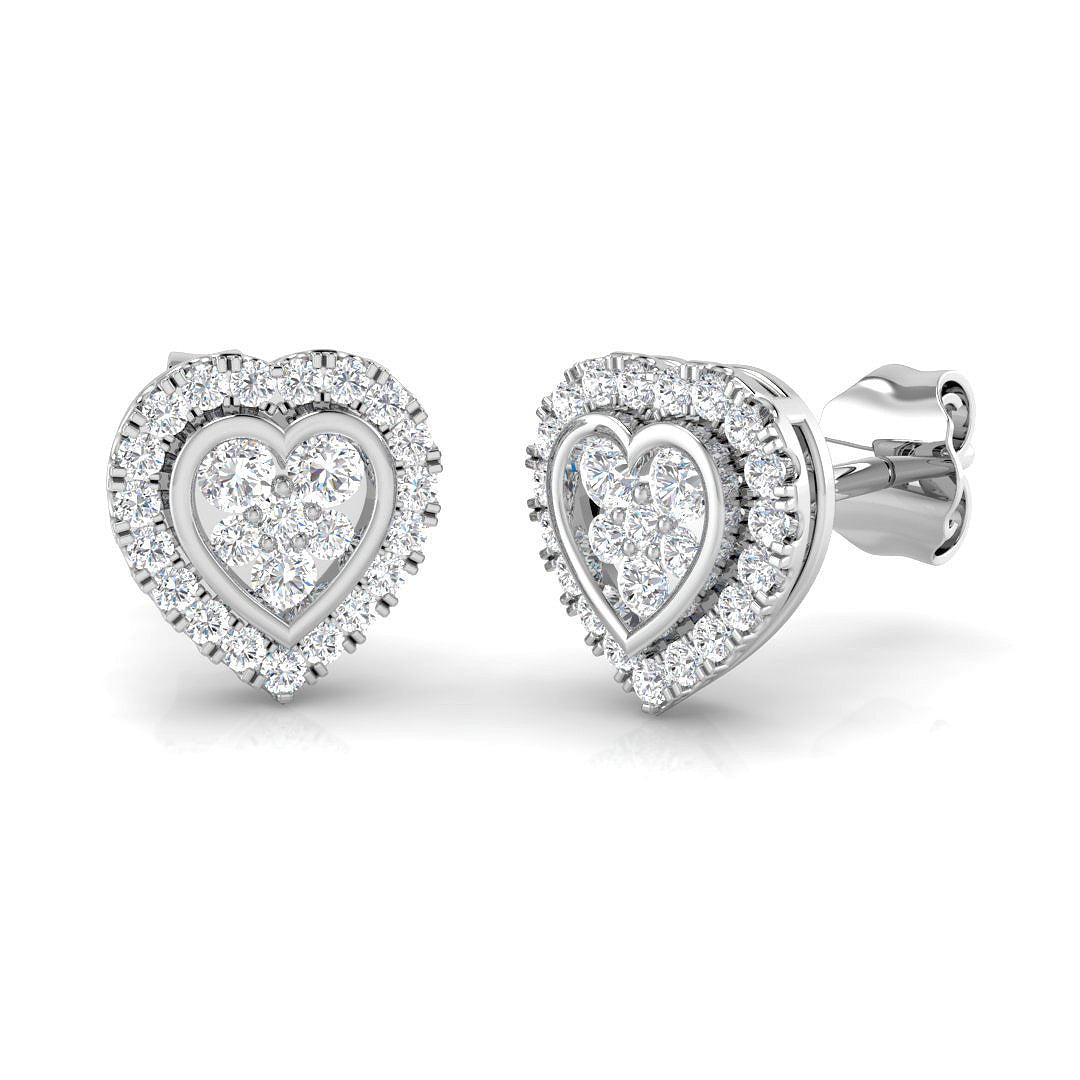 SE4527 — Earrings - 9k White Gold