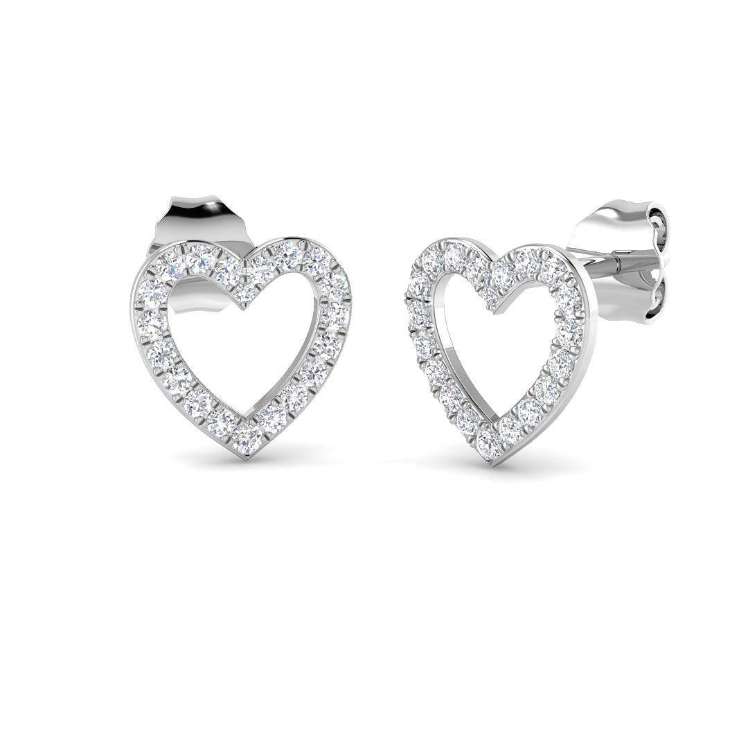 SE4528 — Earrings - 9k White Gold
