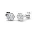 SE4536 — Earrings - 9k White Gold