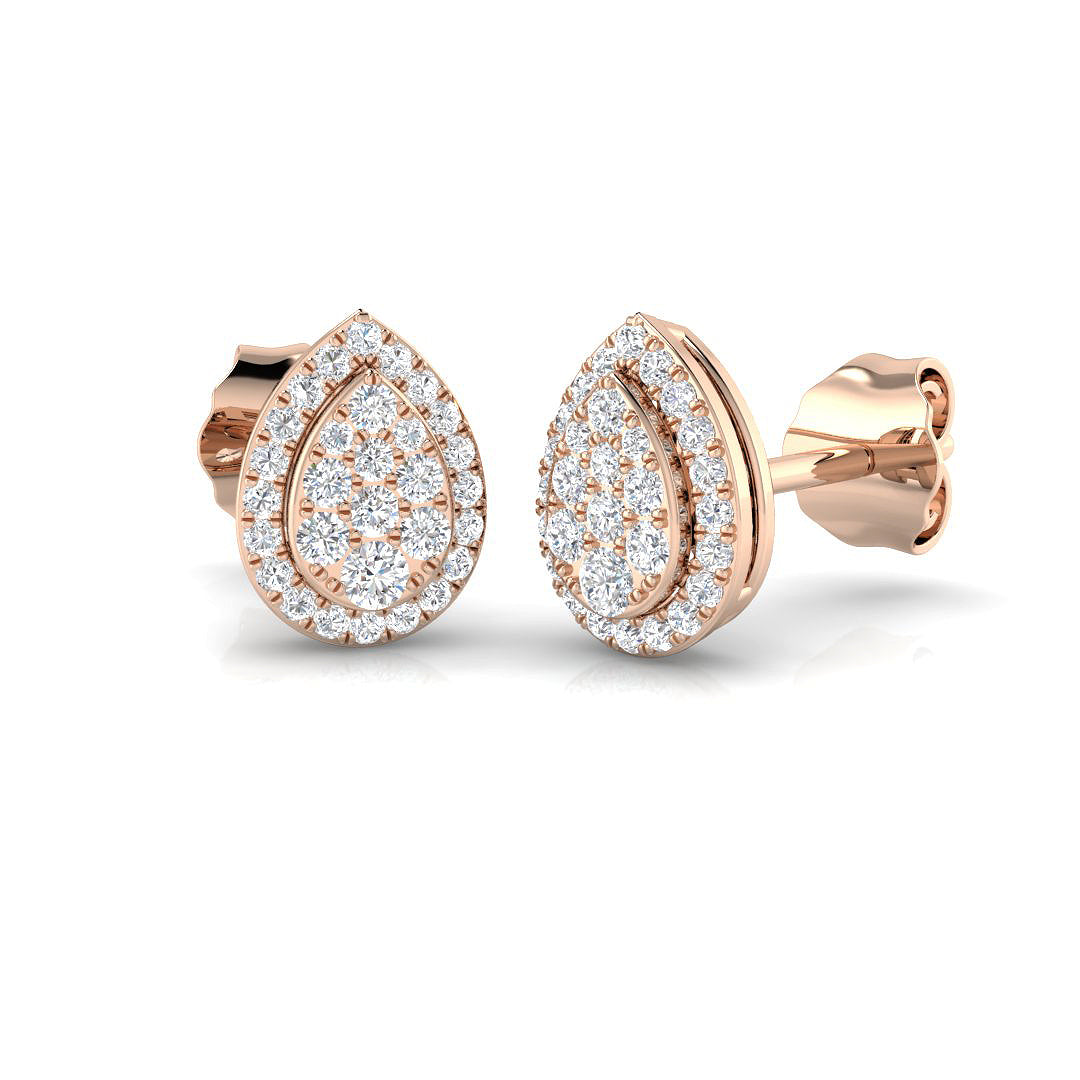 SE4539 — Earrings - 9k Rose Gold