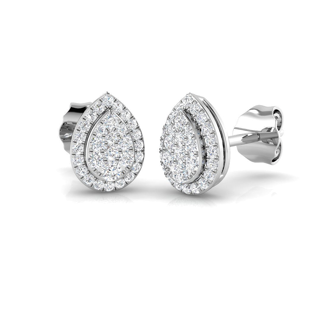 SE4539 — Earrings - 9k White Gold