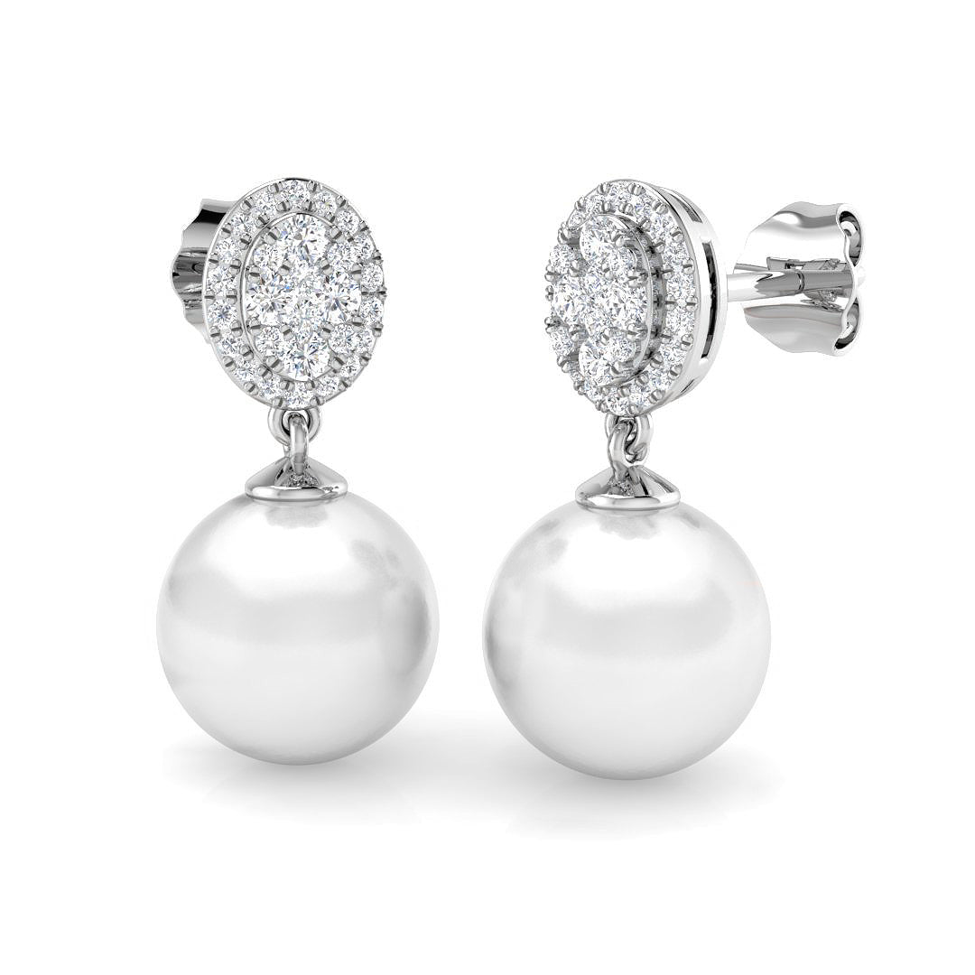 SE4540 — Earrings - 18k White Gold