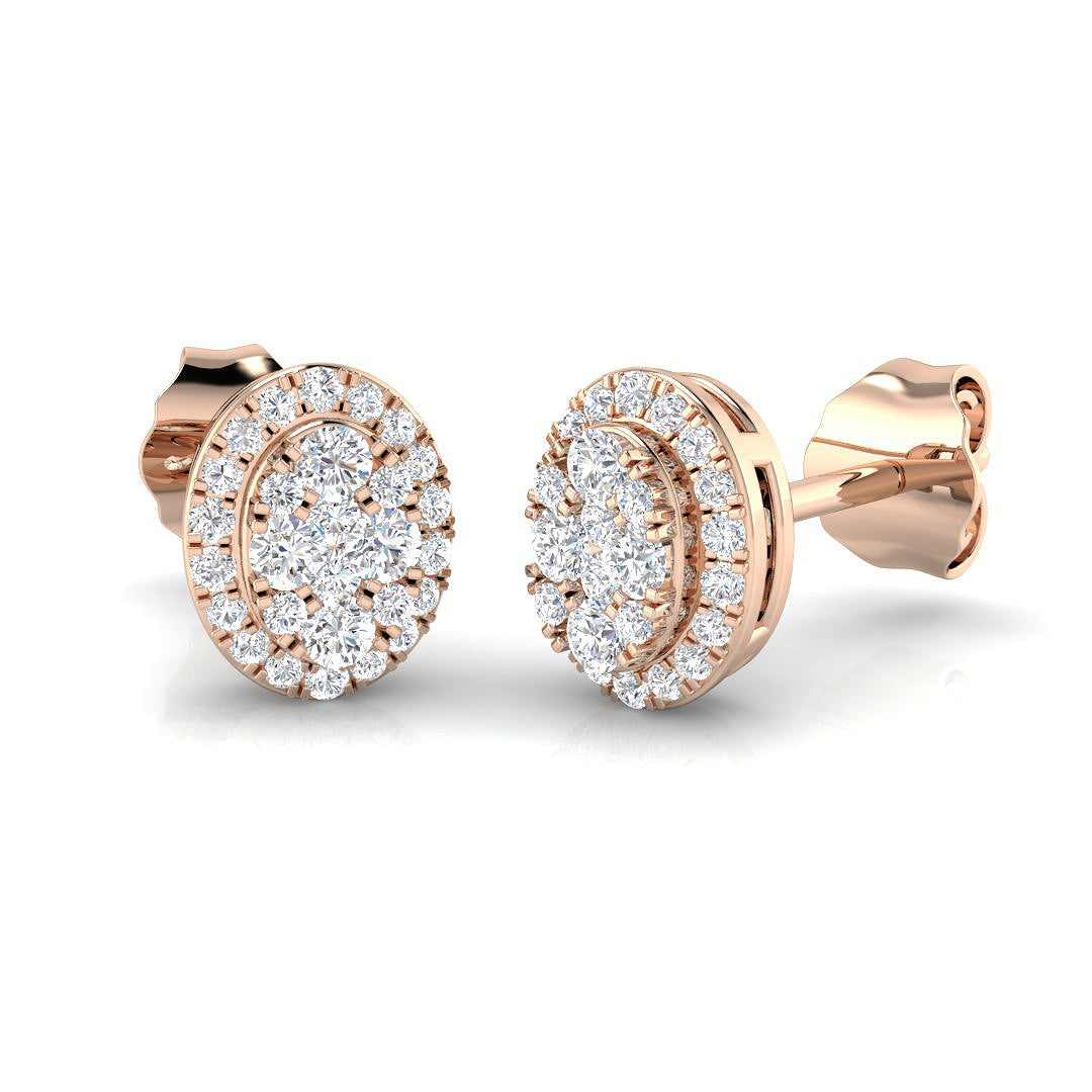 SE4540 — Earrings - 9k Rose Gold