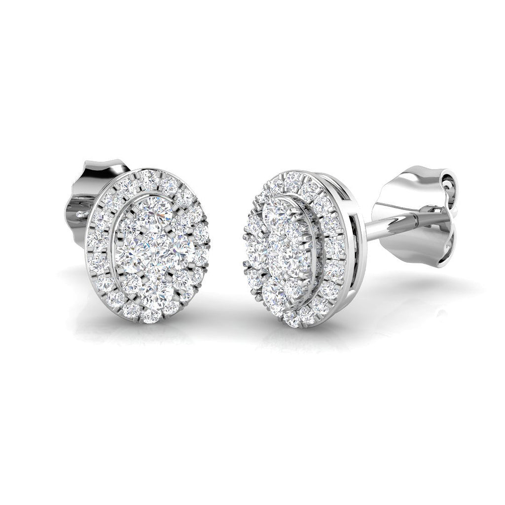 SE4540 — Earrings - 9k White Gold