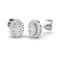SE4540 — Earrings - 9k White Gold