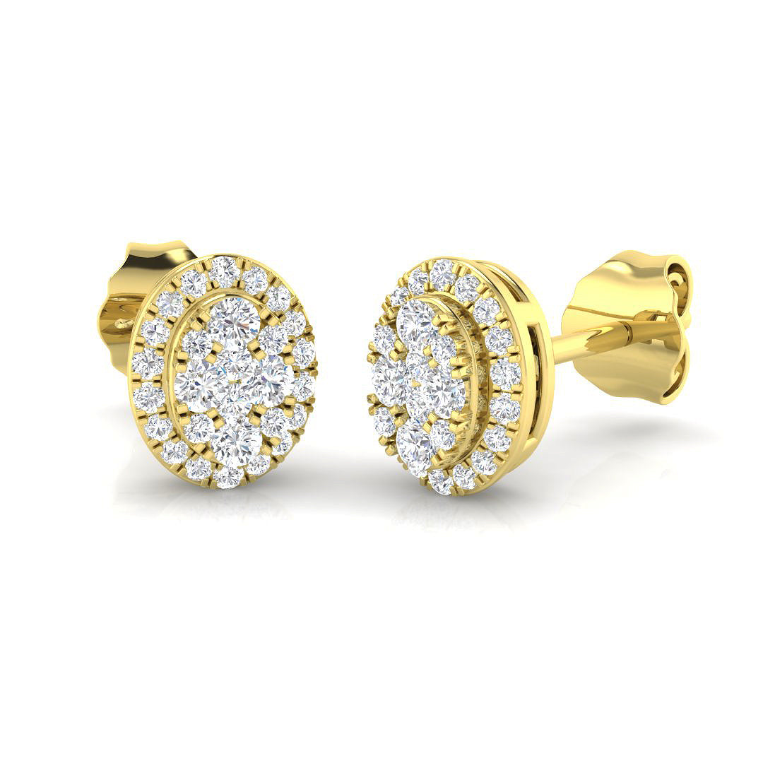 SE4540 — Earrings - 9k Yellow Gold