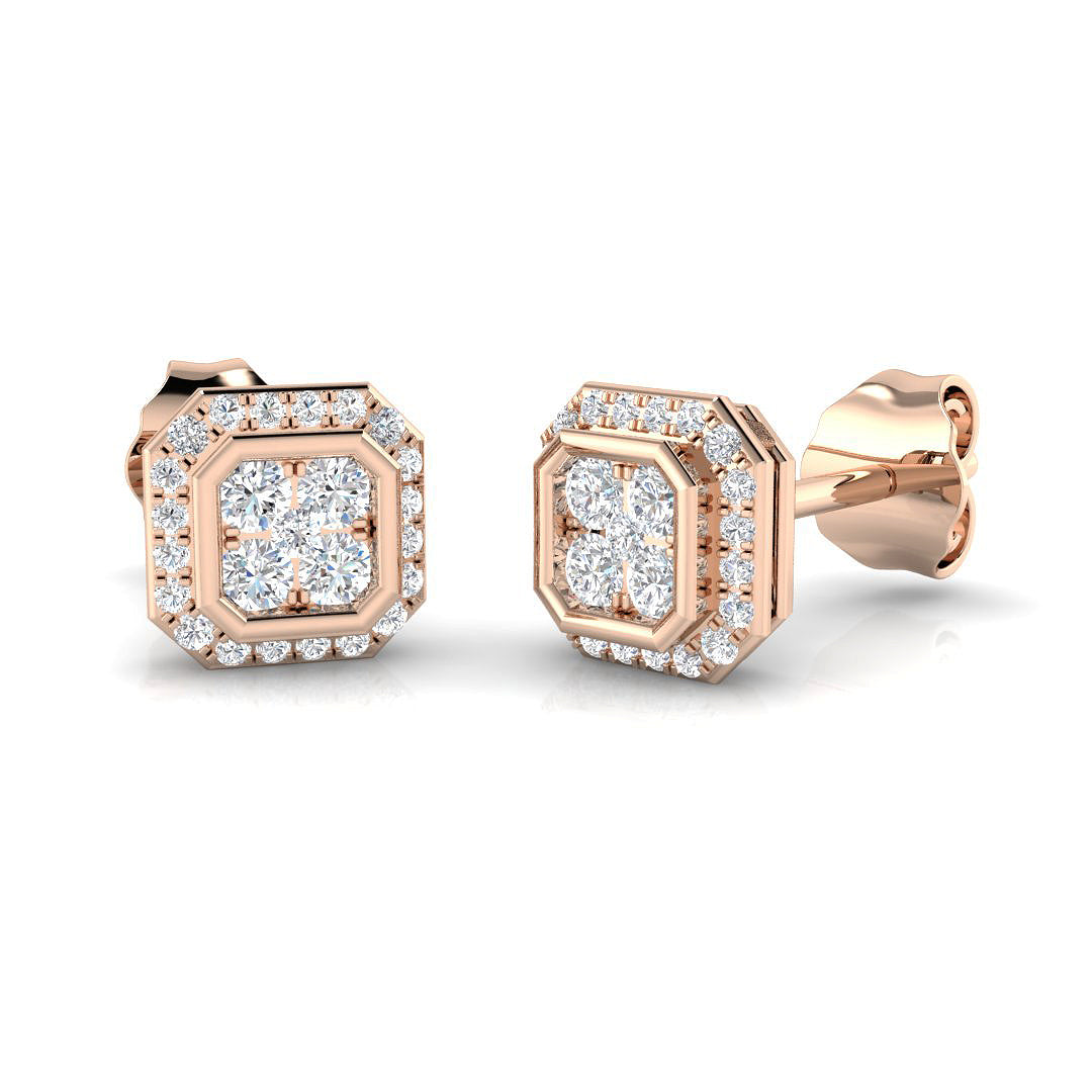 SE4544 — Earrings - 9k Rose Gold