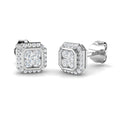 SE4544 — Earrings - 9k White Gold