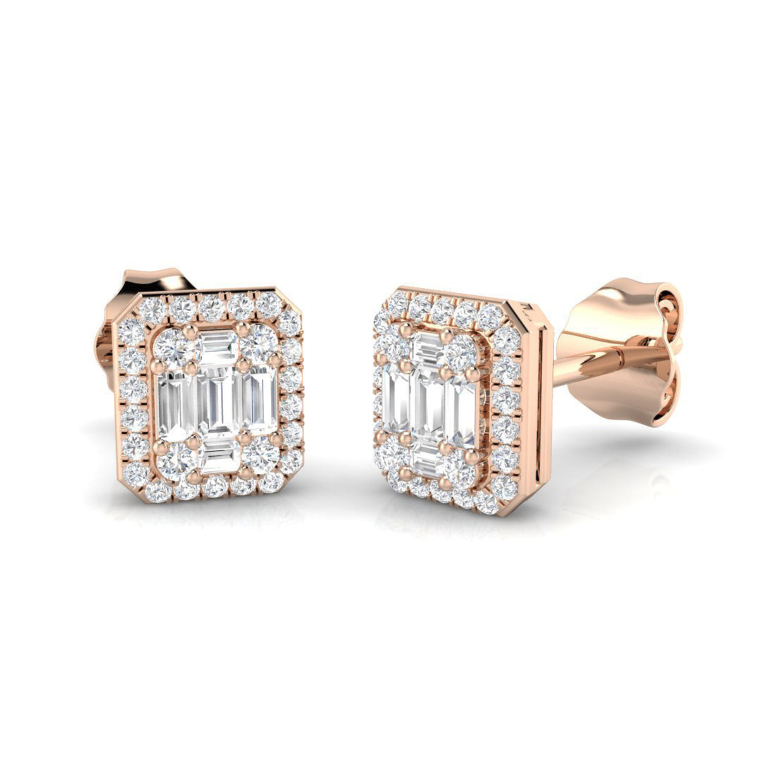 SE4545 — Earrings - 9k Rose Gold