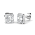 SE4545 — Earrings - 9k White Gold