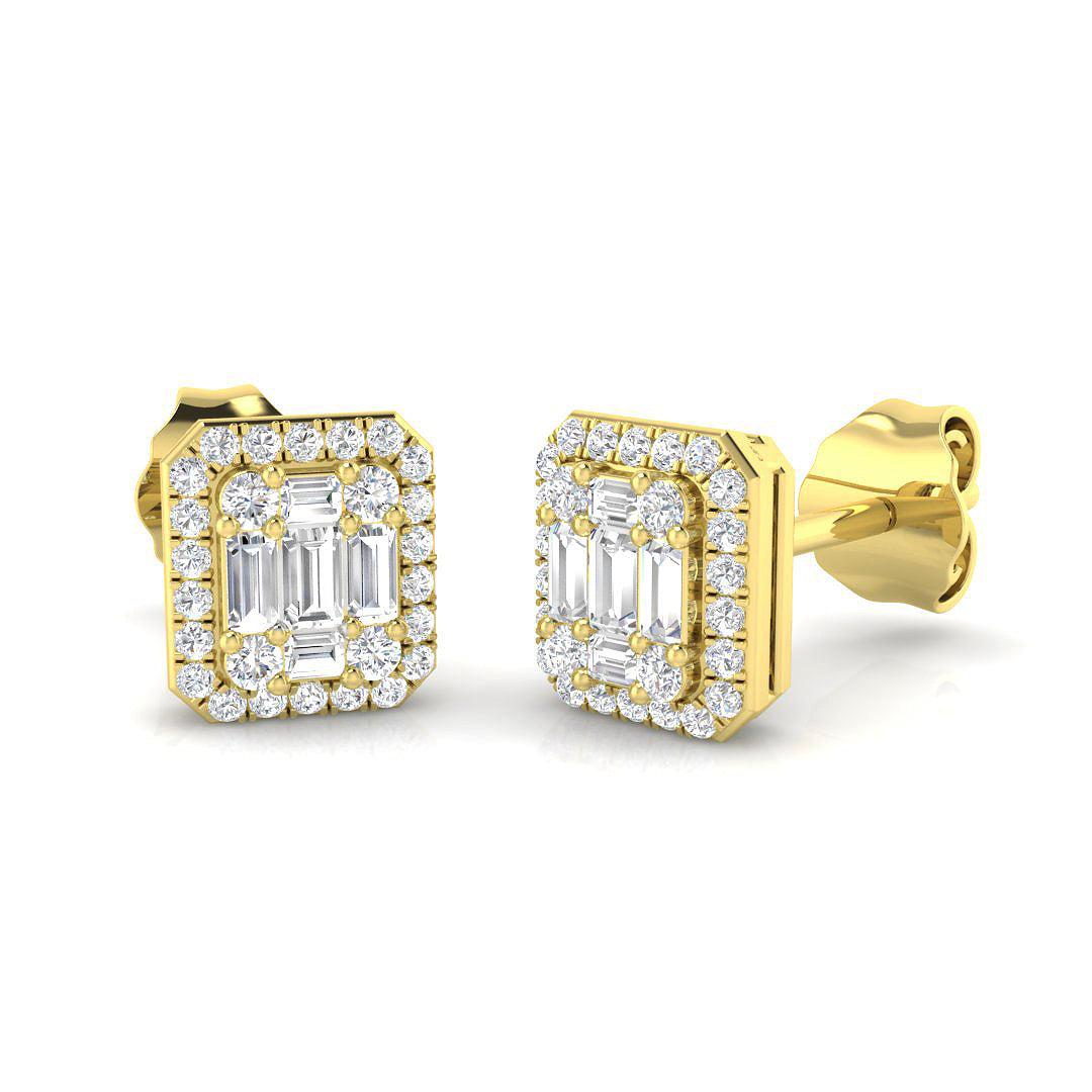 SE4545 — Earrings - 9k Yellow Gold