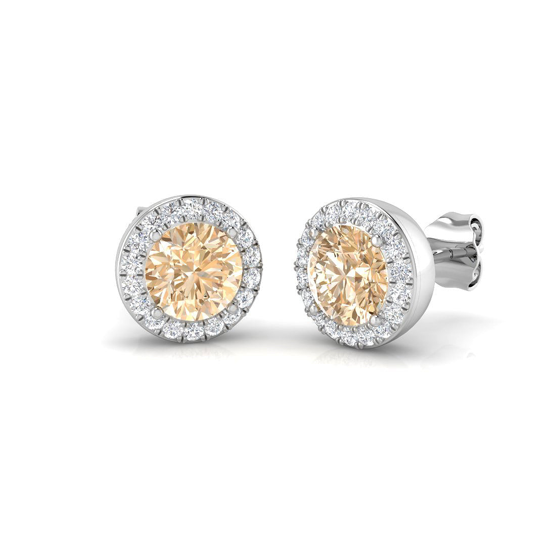 SE4547A — Earrings - 9k White Gold