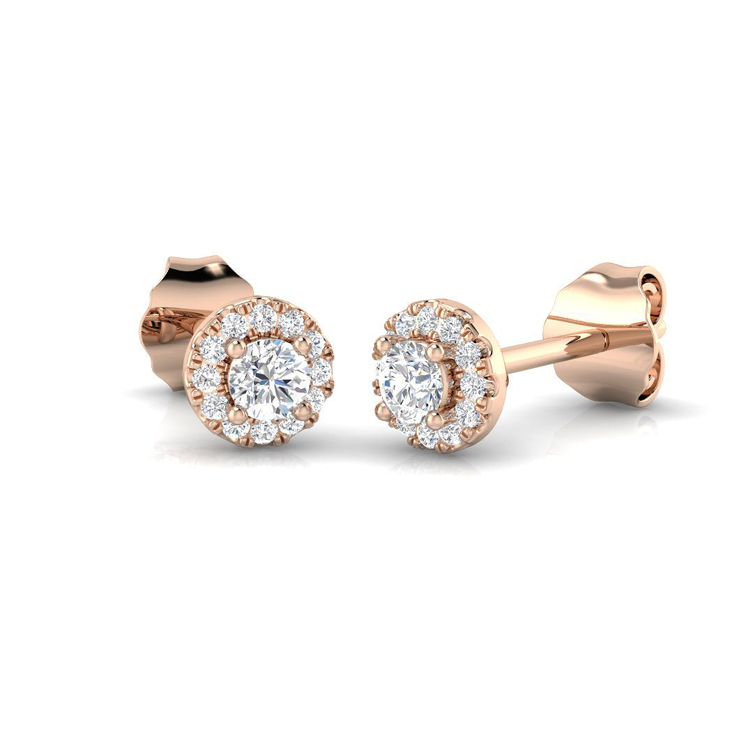 SE4553 — Earrings - 9k Rose Gold