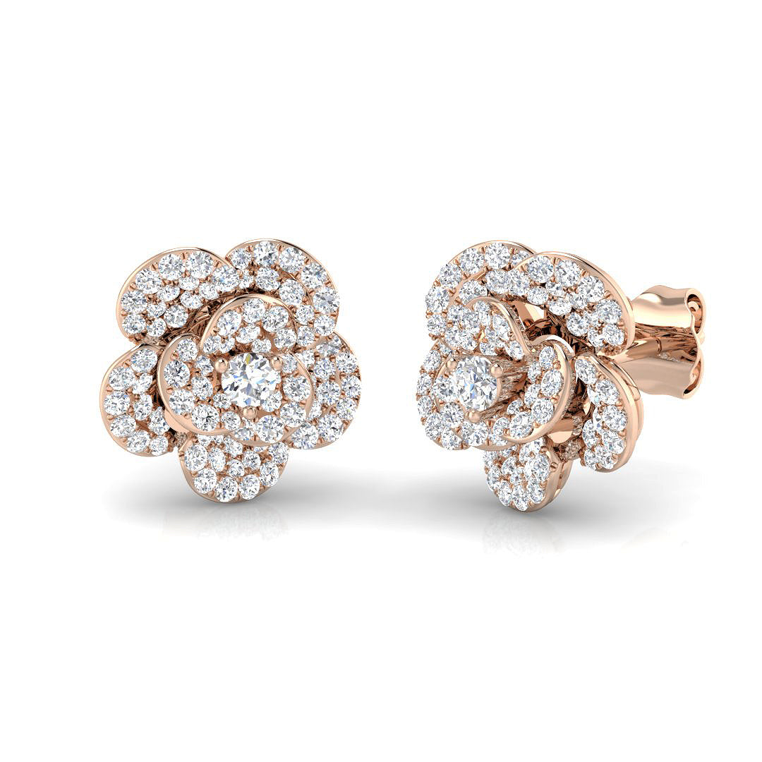SE4563 — Earrings - 9k Rose Gold