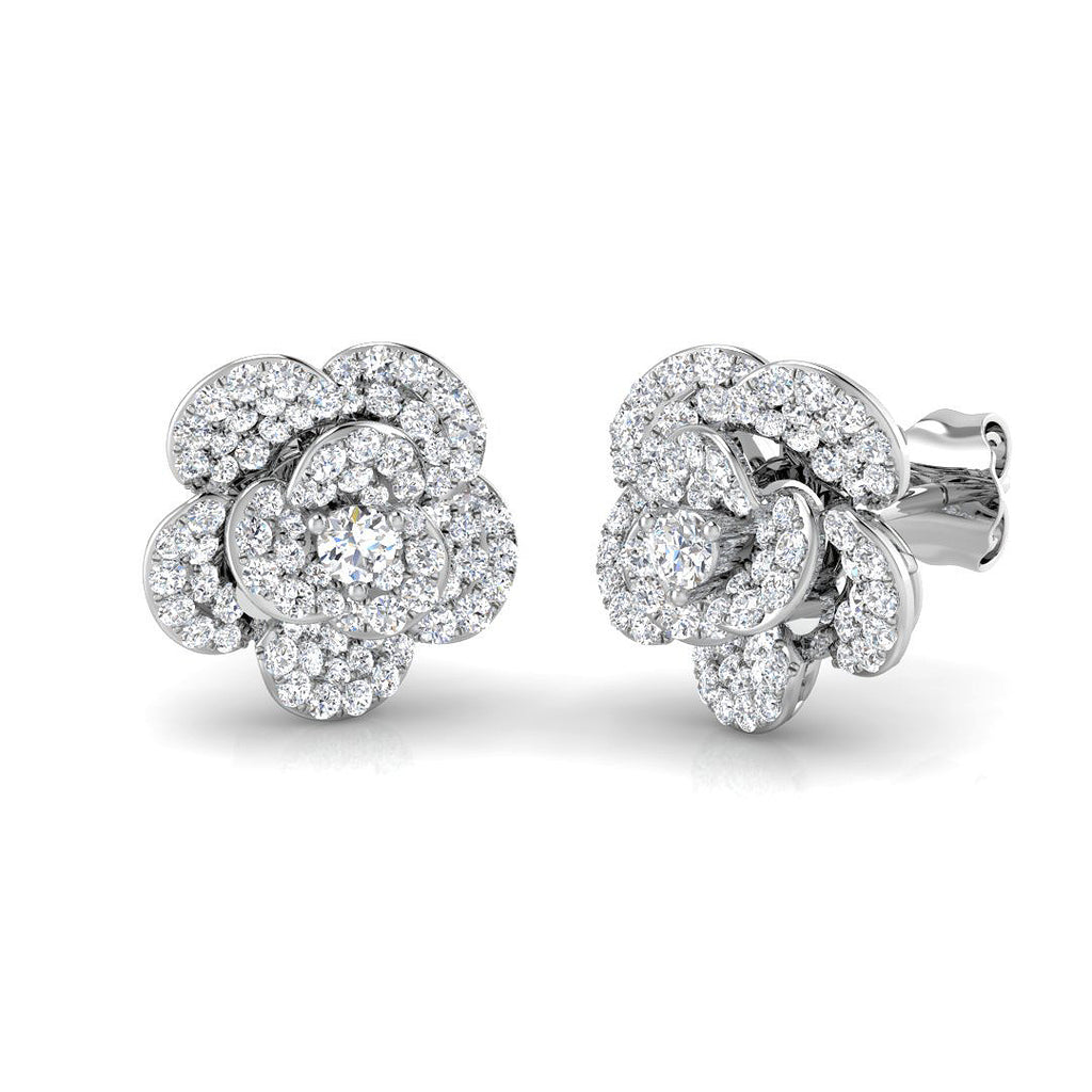 SE4563 — Earrings - 9k White Gold