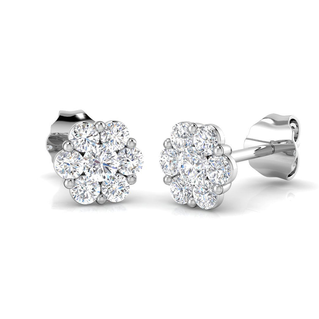 SE4565 — Earrings - 9k White Gold