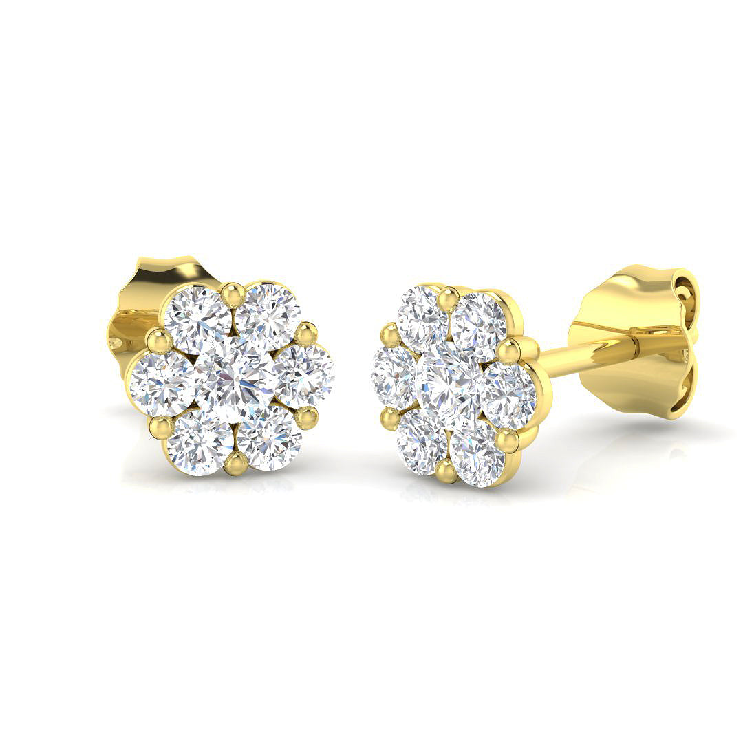 SE4565 — Earrings - 9k Yellow Gold