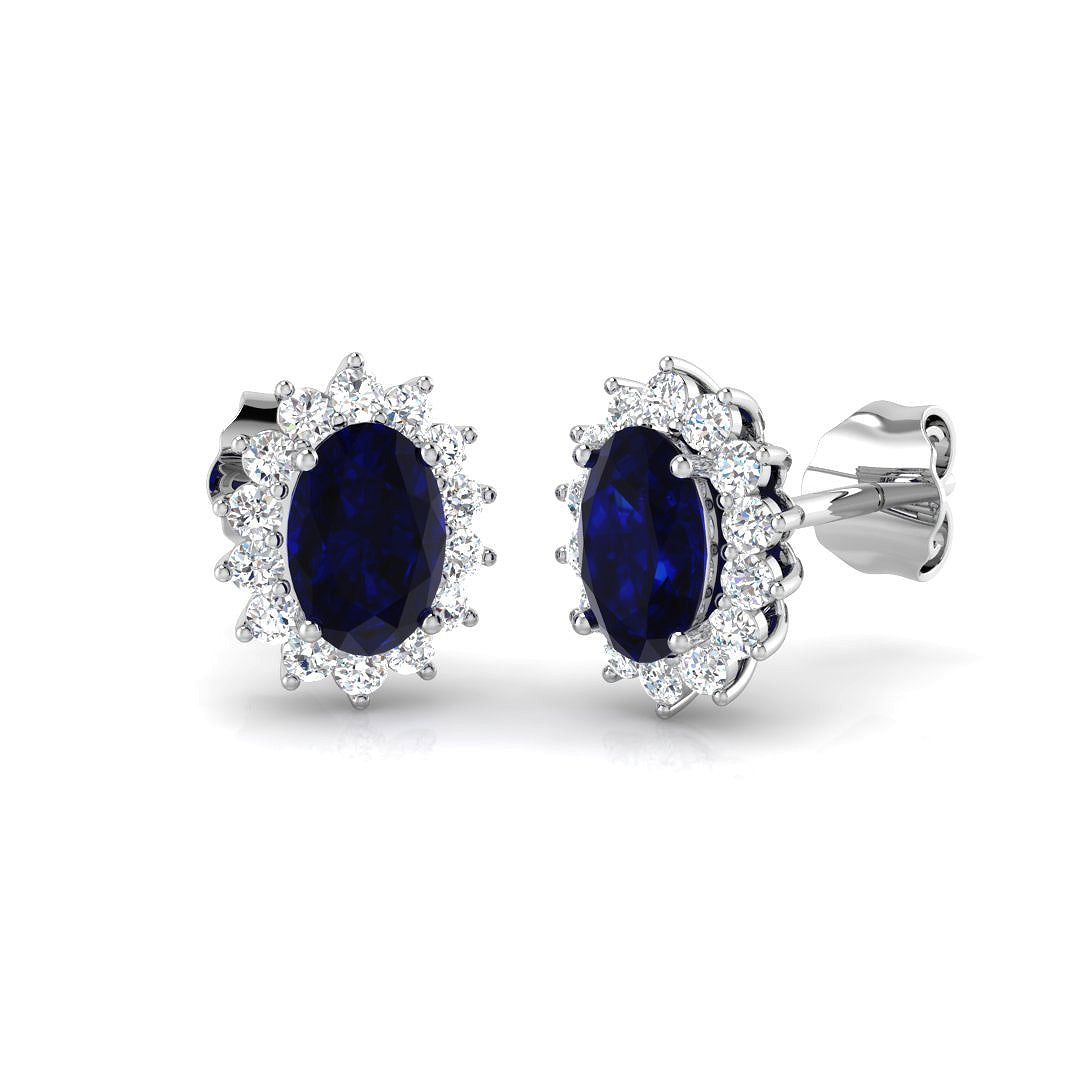 SE4570 — Earrings - 9k White Gold